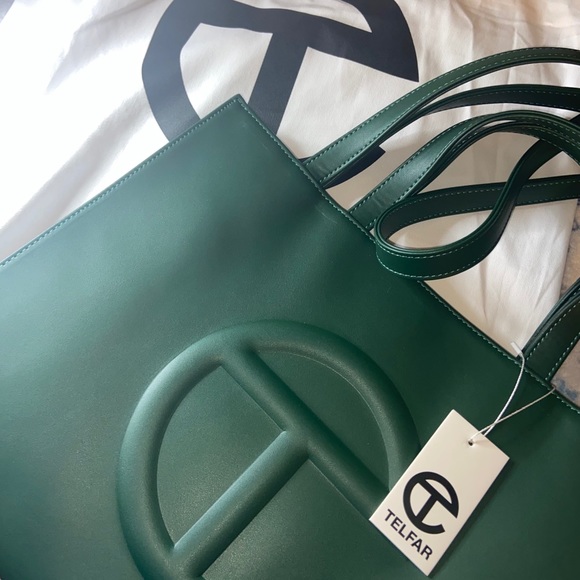 Telfar Handbags - BRAND NEW MEDIUM OLIVE GREEN TELFAR BAG